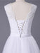 New Lace O-Neck Lace Tulle Boho Wedding Dresses